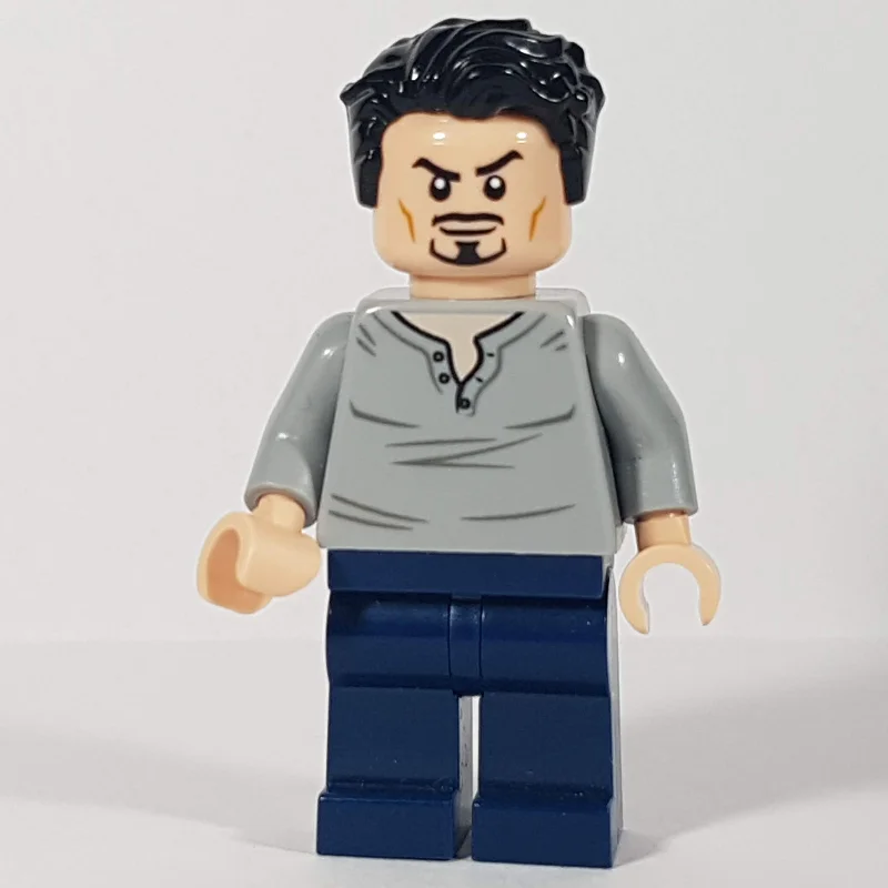 Tony Stark - Light Bluish Grey Shirt