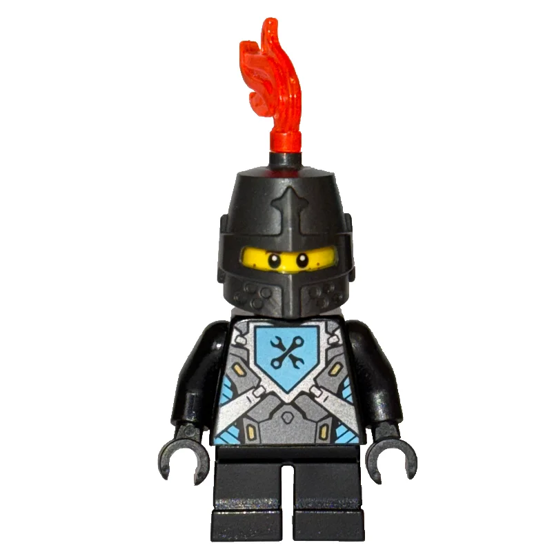 Robin Underwood with Short Legs and Helmet with Plume