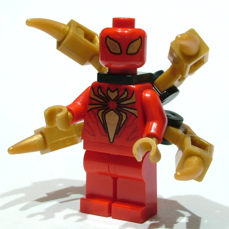 Iron Spider with Neck Bracket and Two-Piece Mechanical Arms
