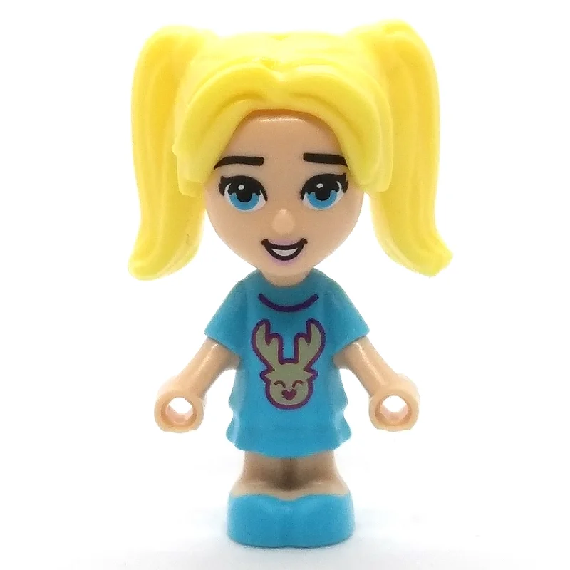 Stephanie - Microdoll, Medium Azure Dress
