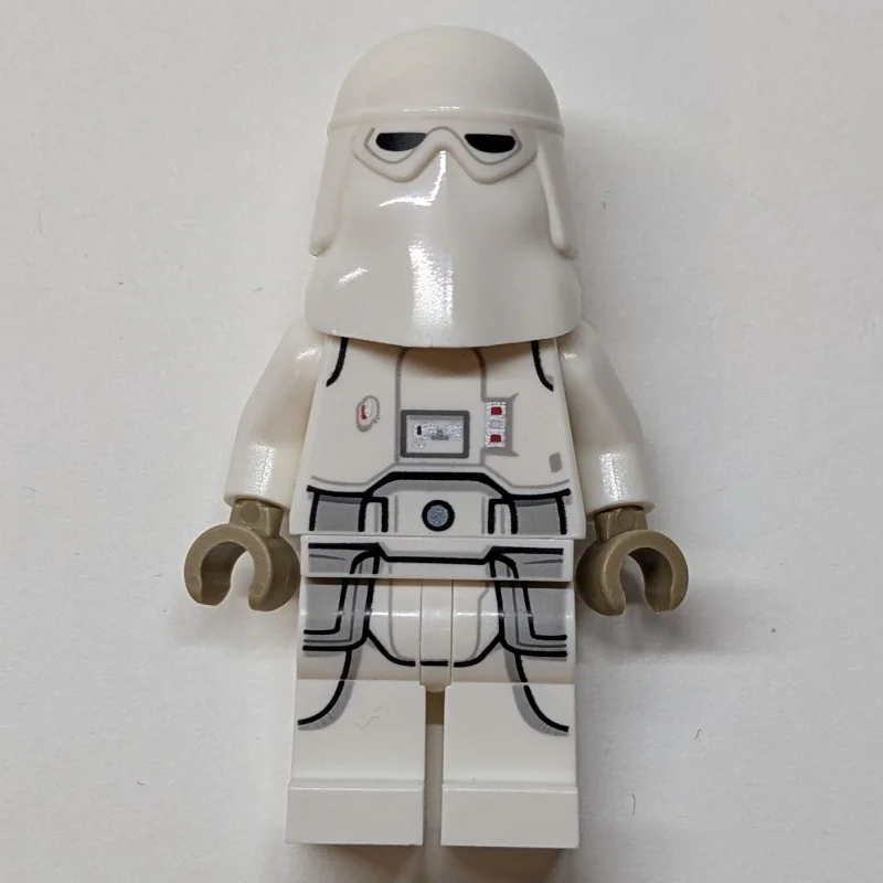 Snowtrooper, White Hips, Reddish Brown Head