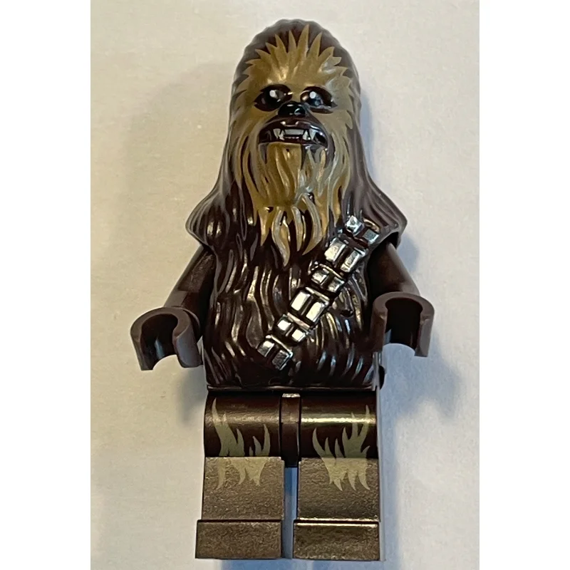 Chewbacca, Dark Brown - Long Lines on Legs on Outside