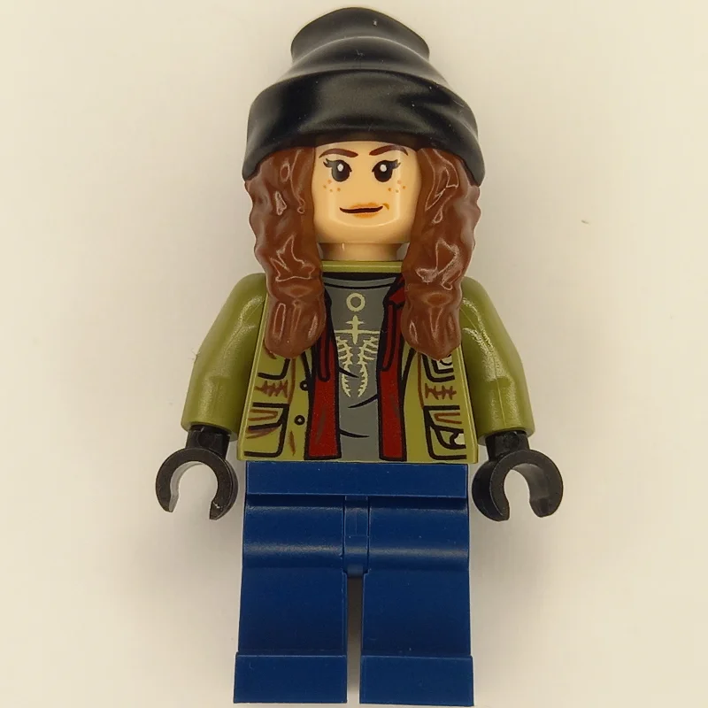 Maisie Lockwood - Adult, Olive Green Torso, Black Beanie