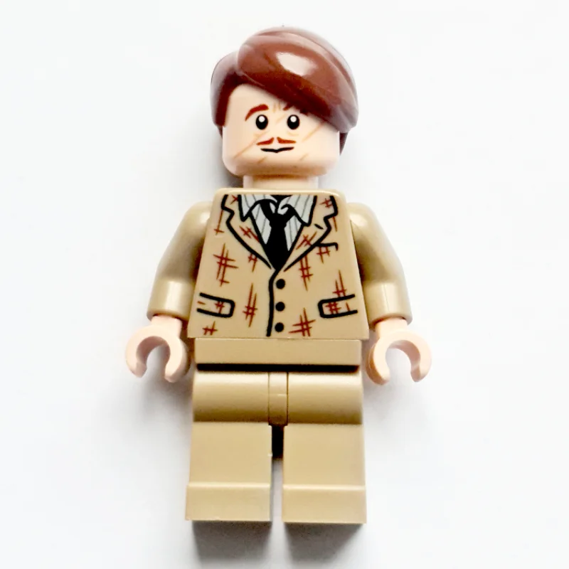 Remus Lupin, Dark Tan Suit, Reddish Brown Hair
