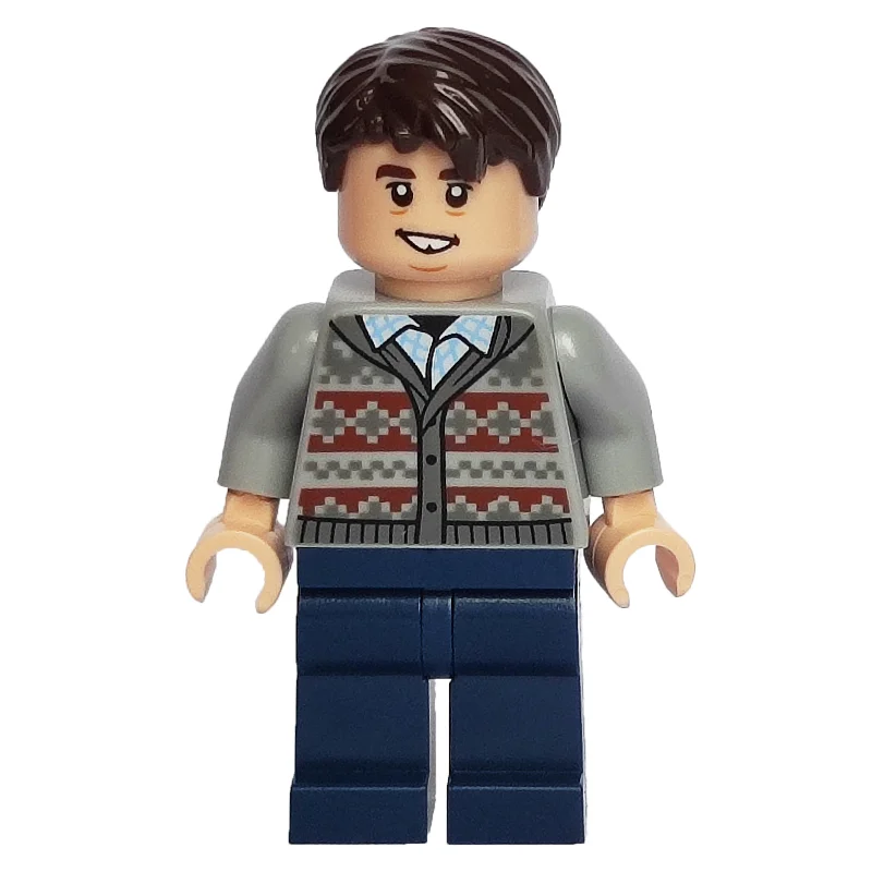 Neville Longbottom, Light Bluish Gray Sweater, Dark Blue Legs