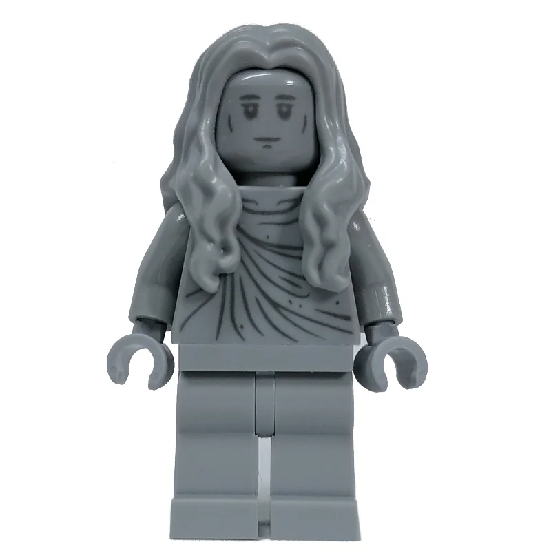 Statue - Legs, Wavy Hair