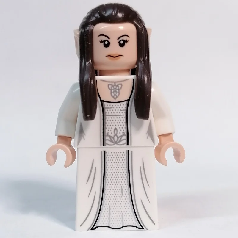 Arwen - White Torso, Dress, Dark Brown Hair