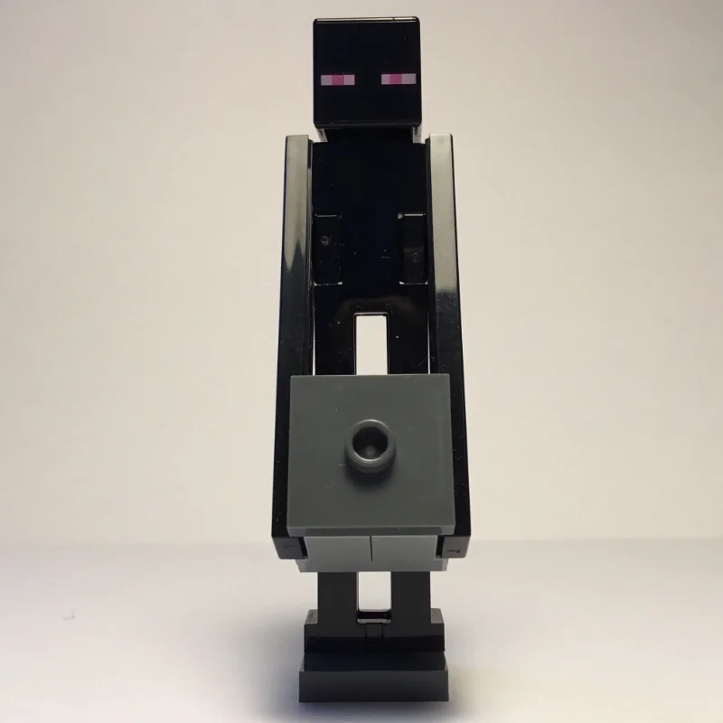 Enderman, Dark Bluish Gray Box, Foot Plate