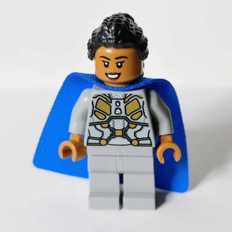Valkyrie, Light Bluish Gray Outfit, Blue Cape
