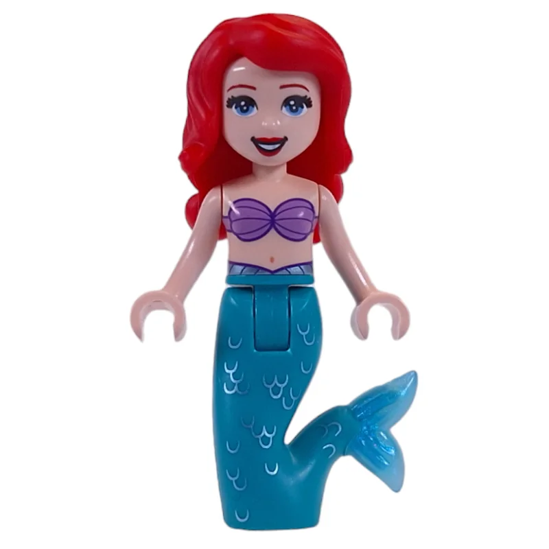 Ariel - Mermaid Form, Dark Turquoise Tail