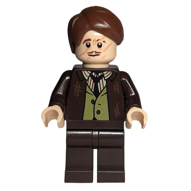 Remus Lupin, Dark Brown Torn Suit (Plain Legs)