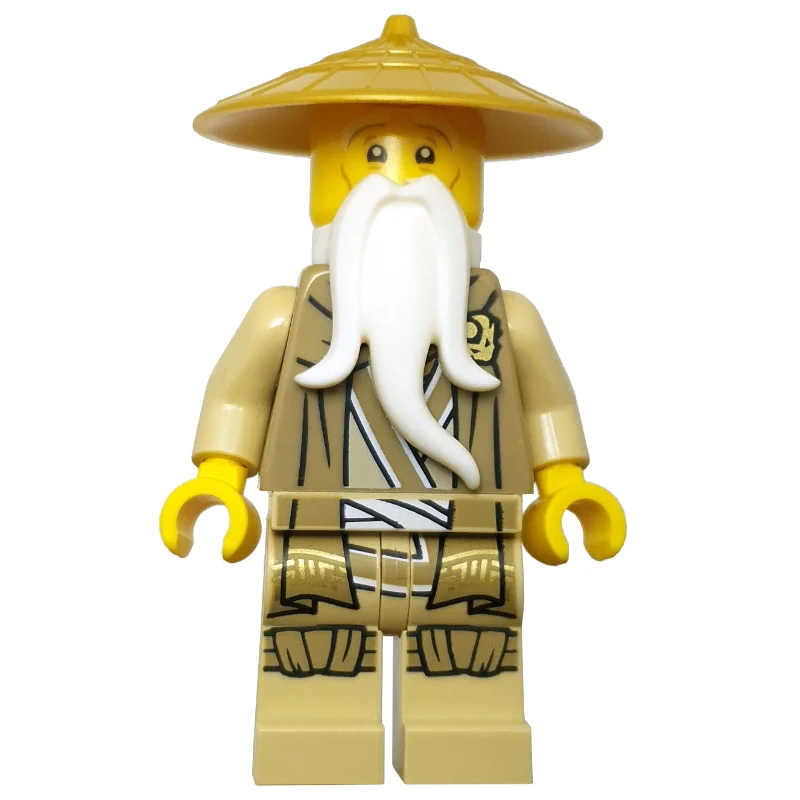 Master Wu, Dark Tan Robe