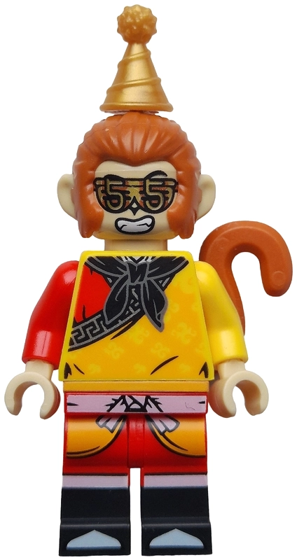 Monkey King, Yellow Robe, Party Hat