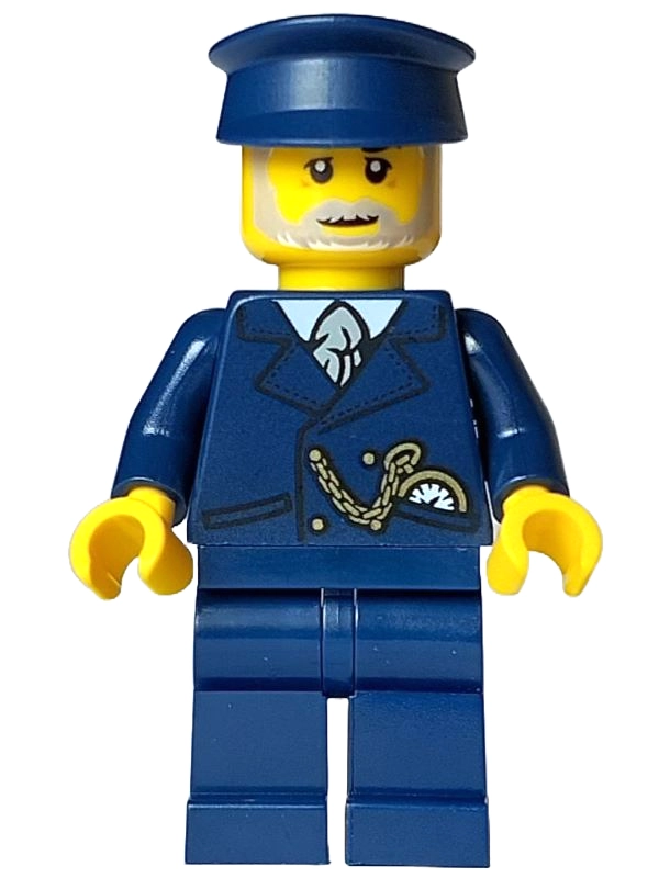 Tourist, Dark Blue Suit, Hat