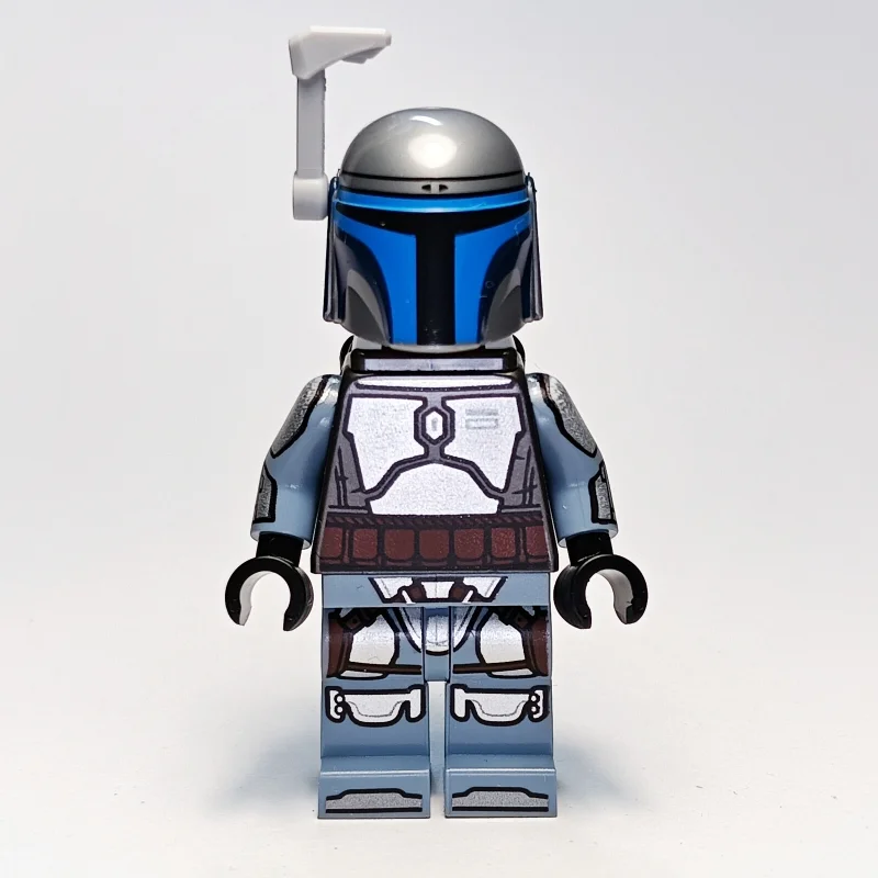 Jango Fett, Pearl Titanium Torso with Printed Arms