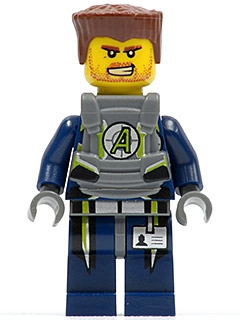 Agent Charge with Armor, 3626c Head