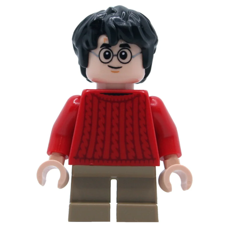 Harry Potter, Red Sweater, Short Dark Tan Legs