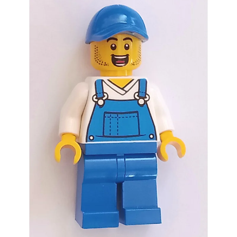 Blue Overalls, Blue Cap