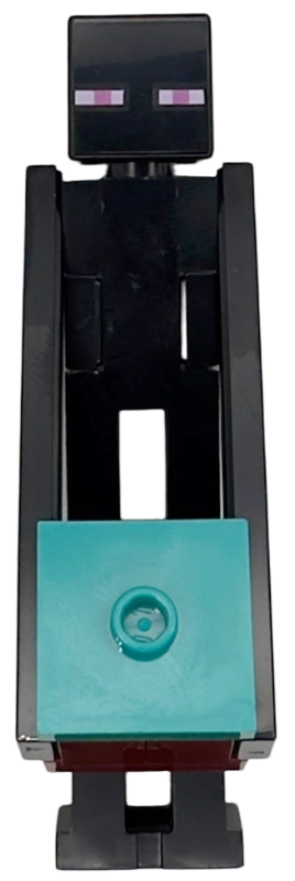 Enderman, Dark Turquoise Box, Dark Turquoise Foot Plate