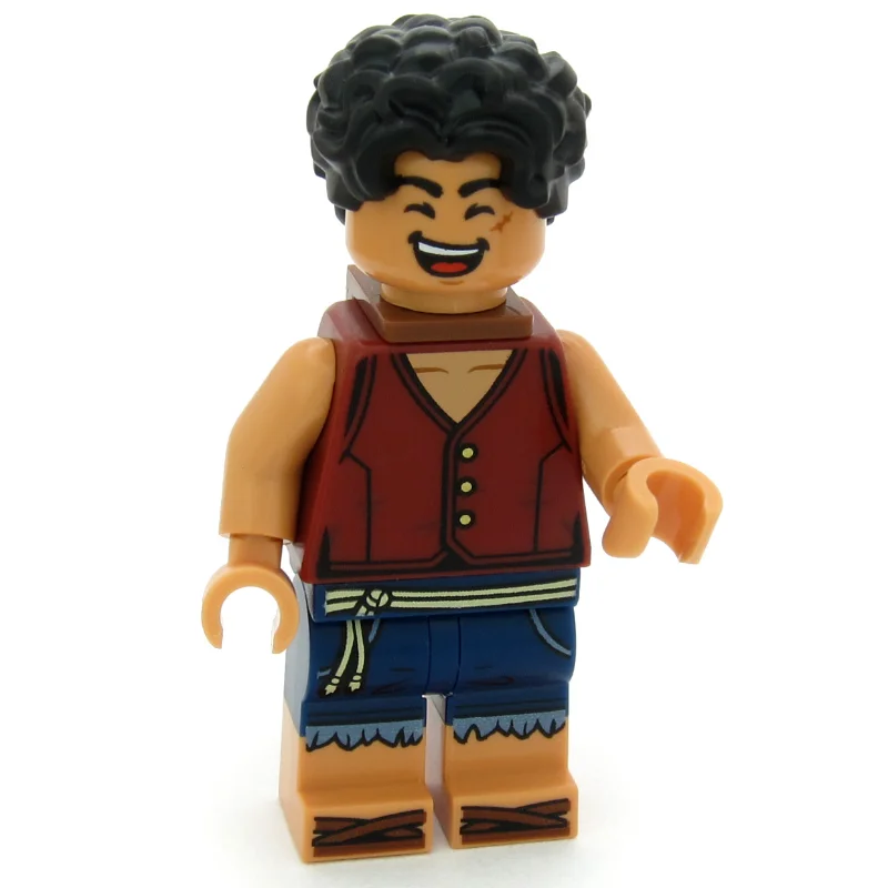 Monkey D. Luffy, Neck Bracket, Dark Red Vest