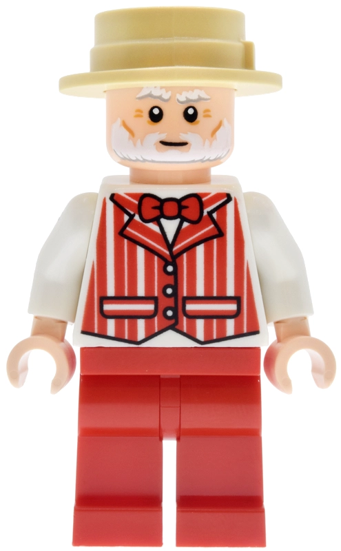 Dapper Dans Quartet Member, Red Suit