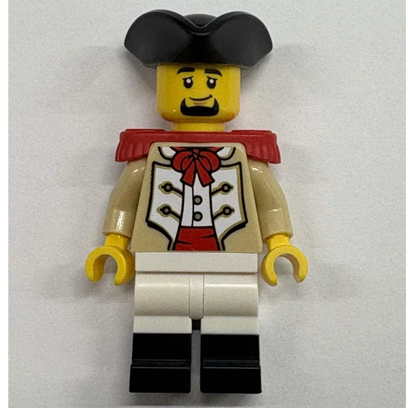 Marine, Male, Red Epaulette, Black Tricorn