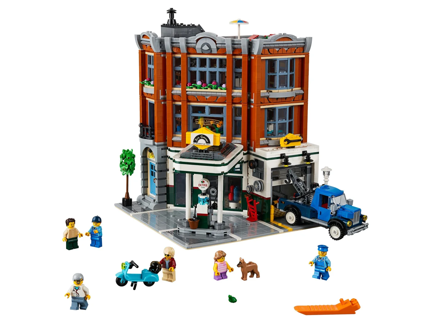 Corner Garage