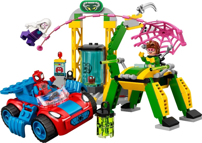 Spider-Man at Doc Ock's Lab