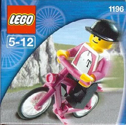Biker with Bicycle