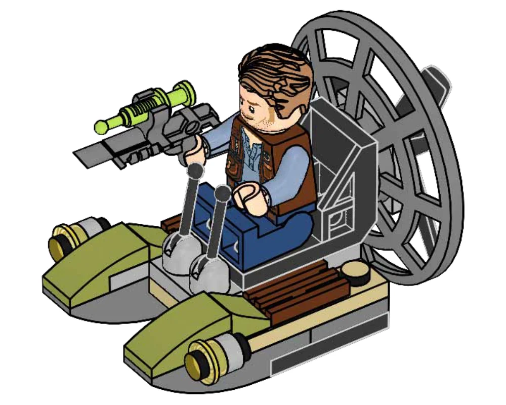 Owen with Airboat