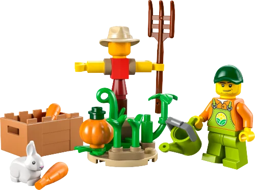 Farm Garden & Scarecrow