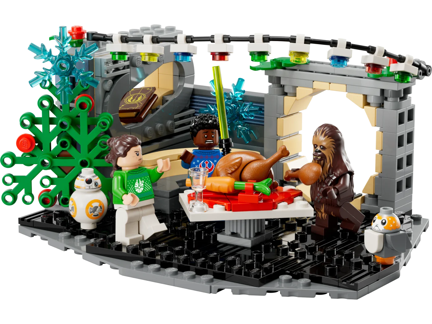 Millennium Falcon Holiday Diorama