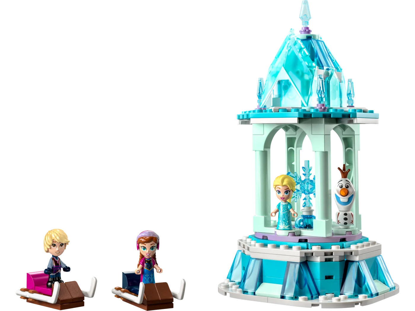 Anna and Elsa's Magical Carousel