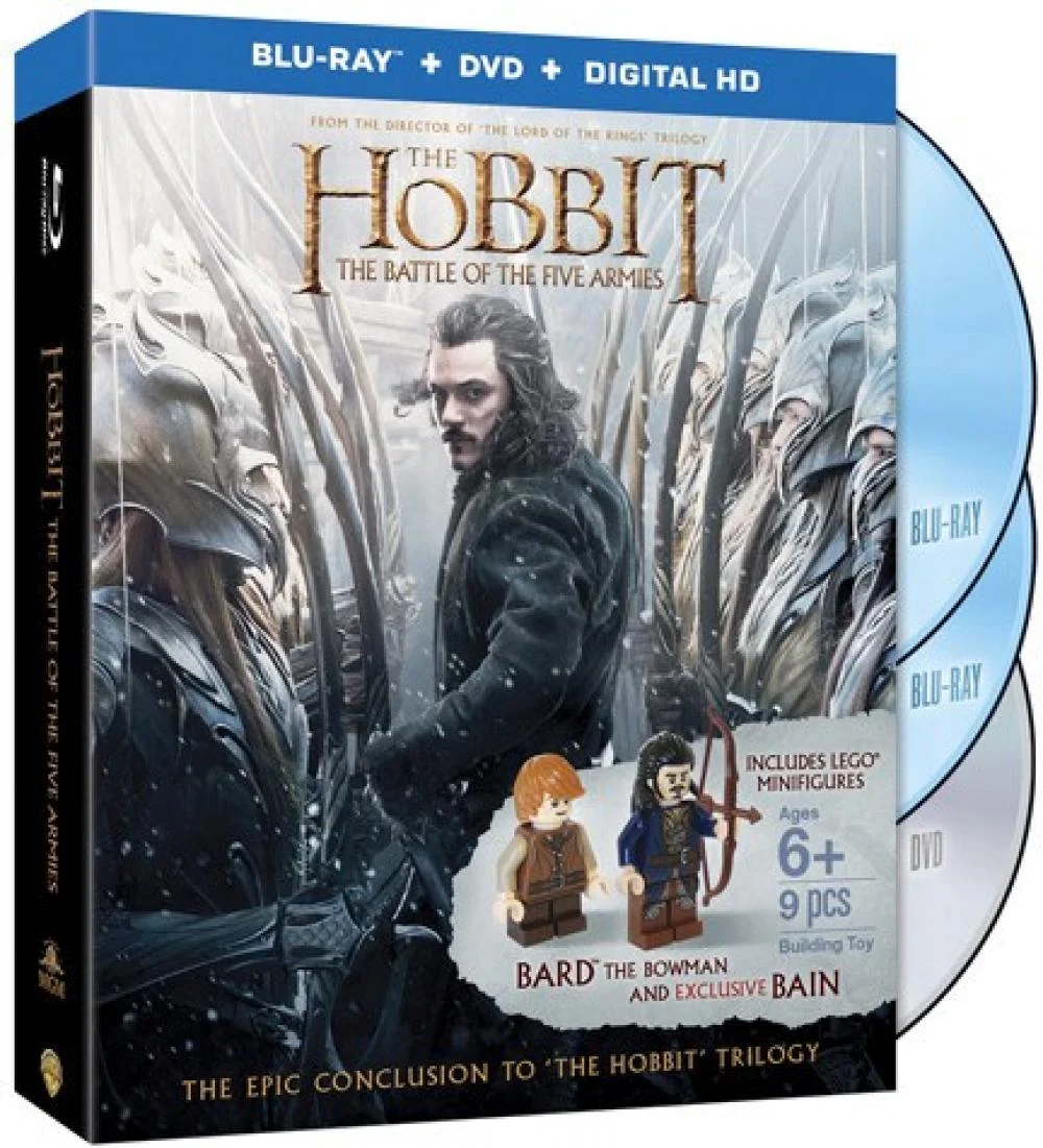 The Hobbit - The Battle of the Five Armies (Blu-ray with Minifigures)