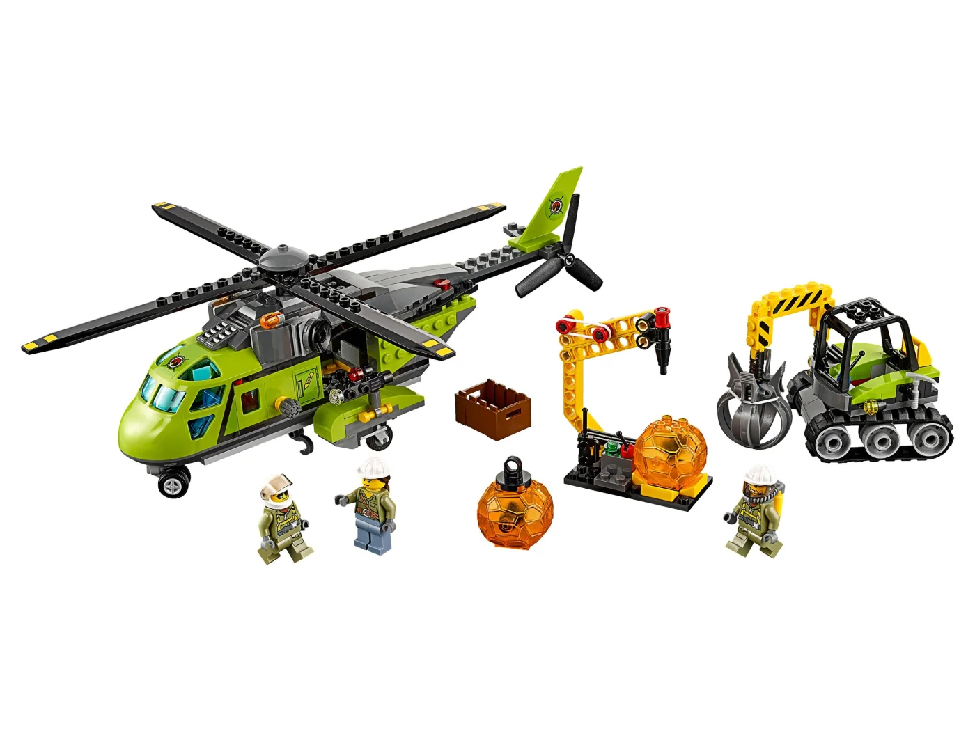 Volcano Supply Helicopter