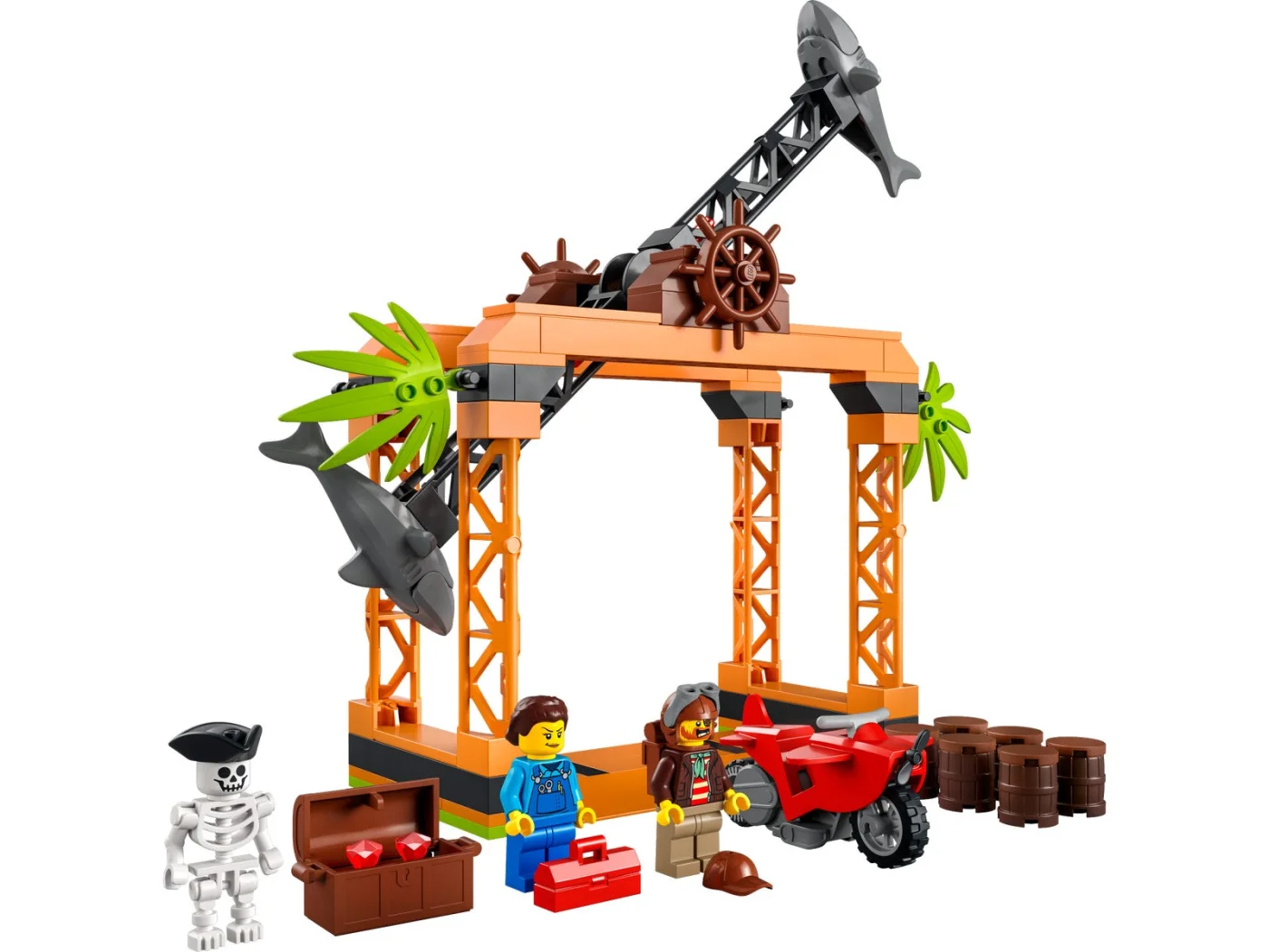 The Shark Attack Stunt Challenge