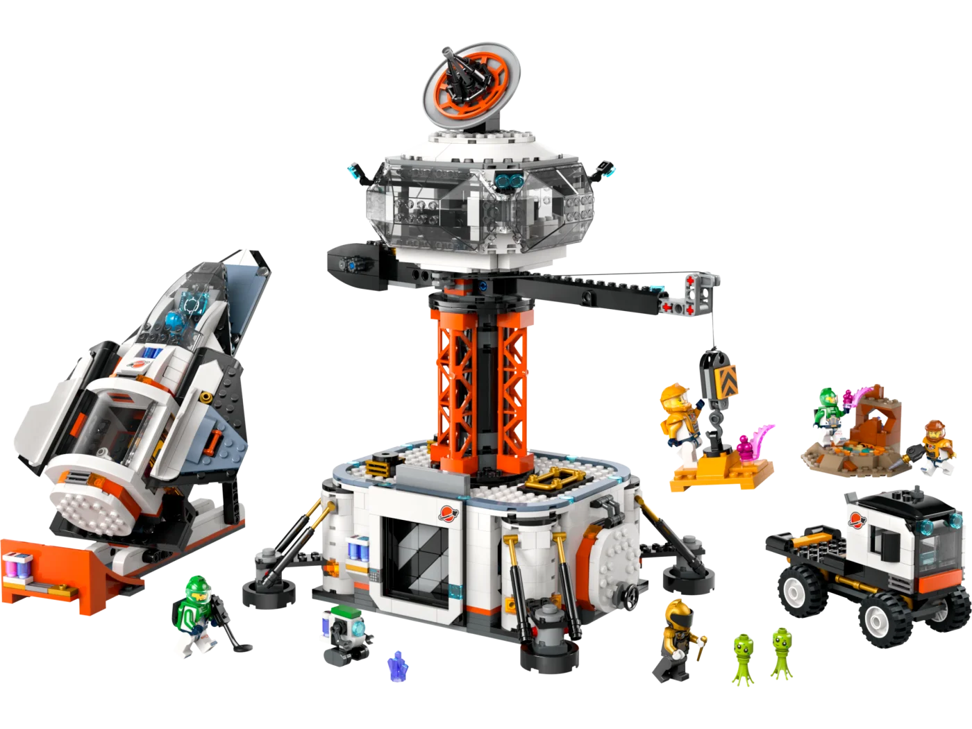 Space Base and Rocket Launchpad