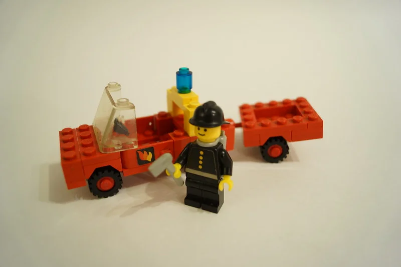 Fire Truck and Trailer