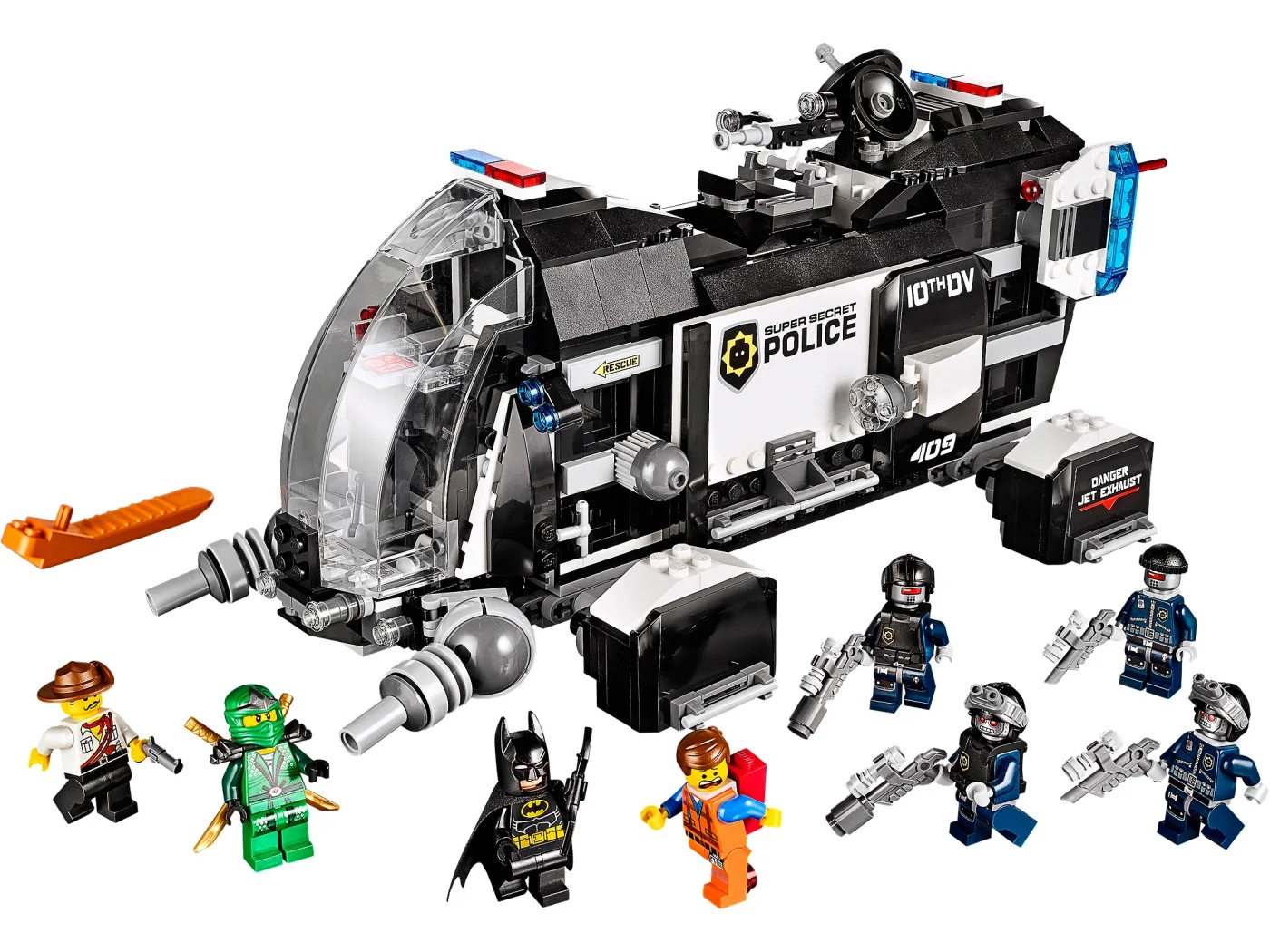 Super Secret Police Dropship