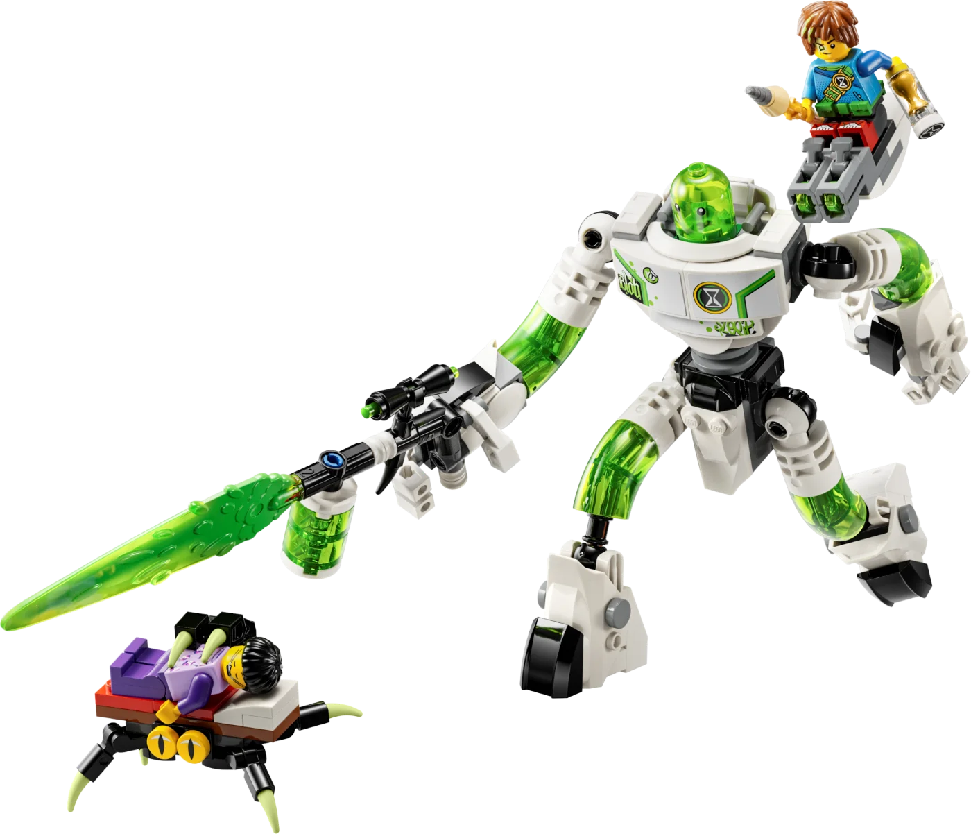 Mateo and Z-Blob the Robot