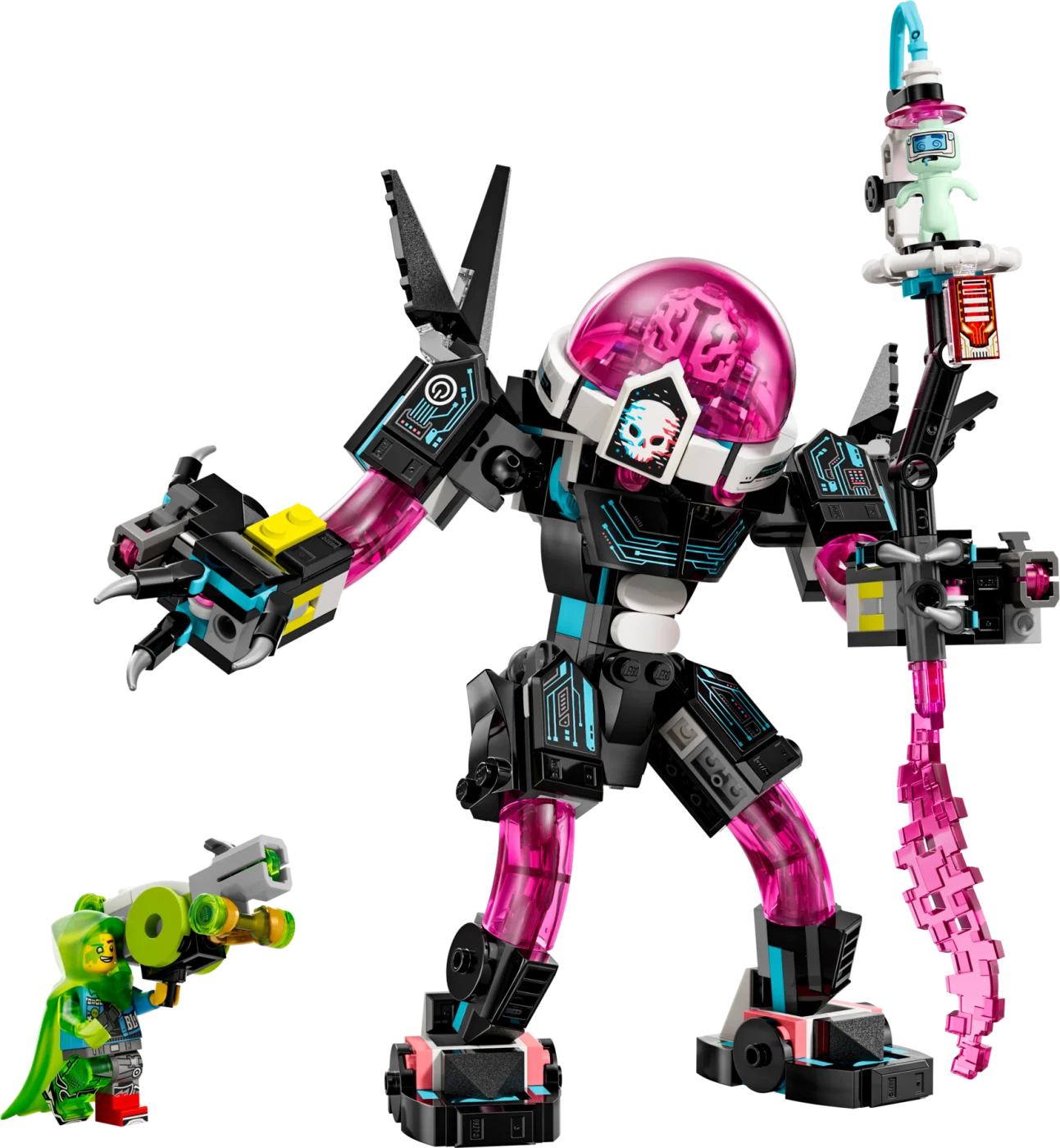 Mateo vs. Cyber Brain Mech