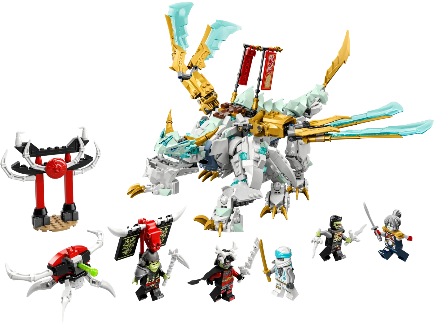 Zane's Ice Dragon Creature