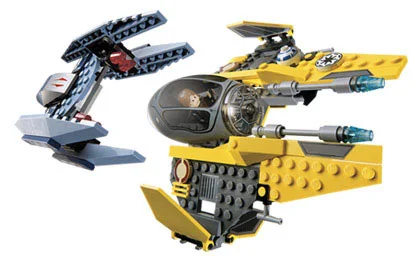 Jedi Starfighter & Vulture Droid