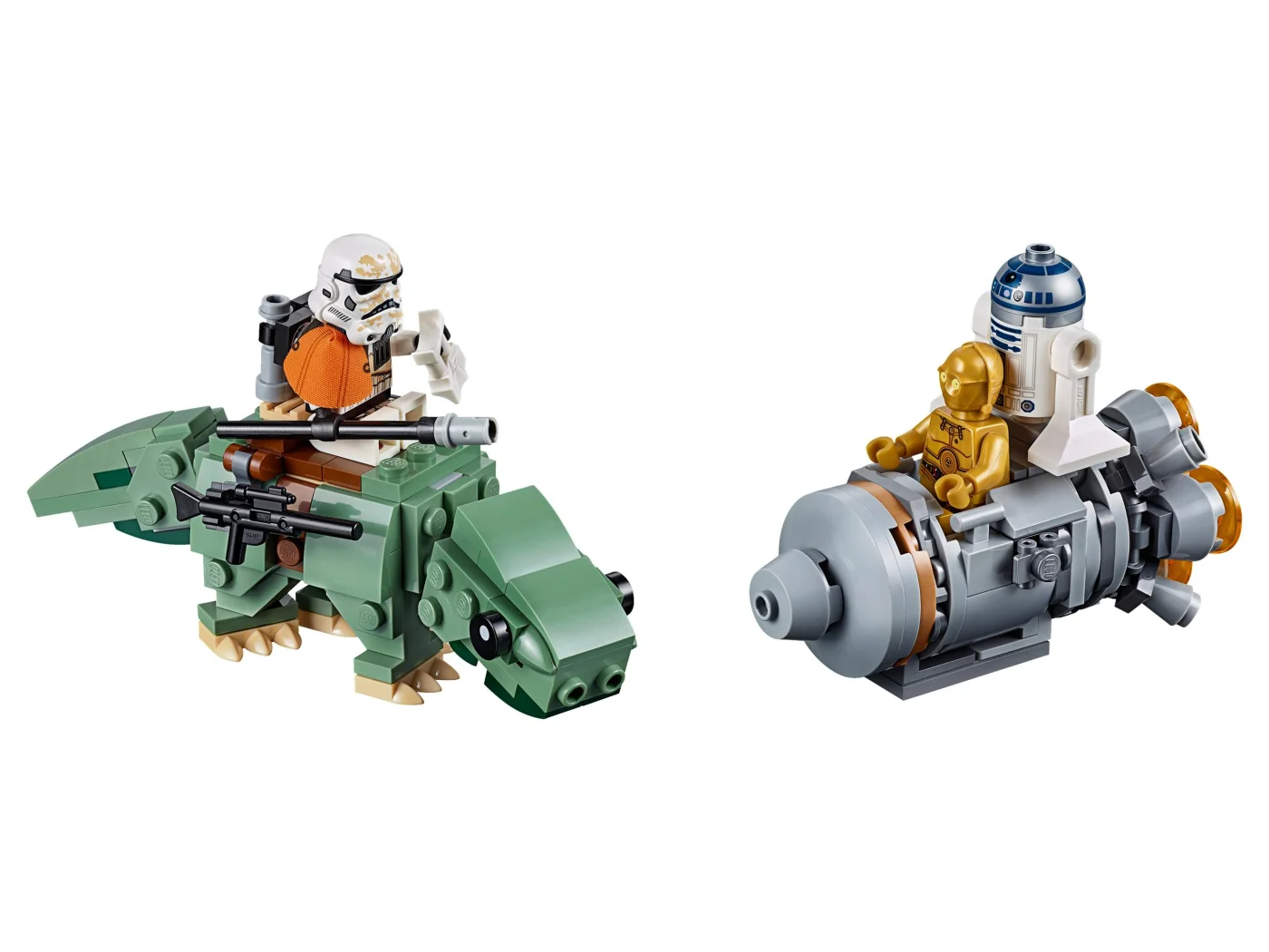 Escape Pod vs. Dewback Microfighters