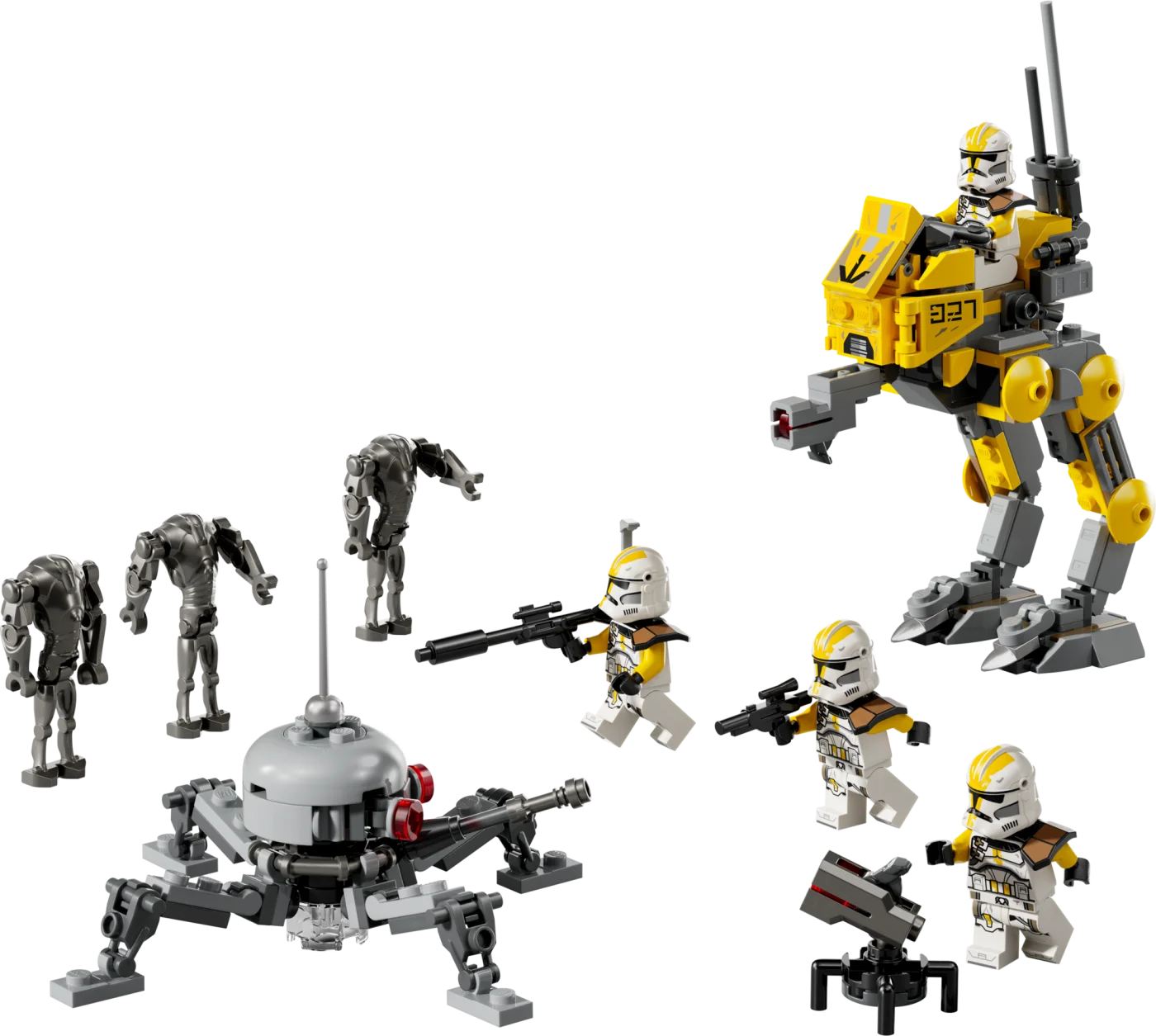 327th Star Corps Clone Troopers Battle Pack