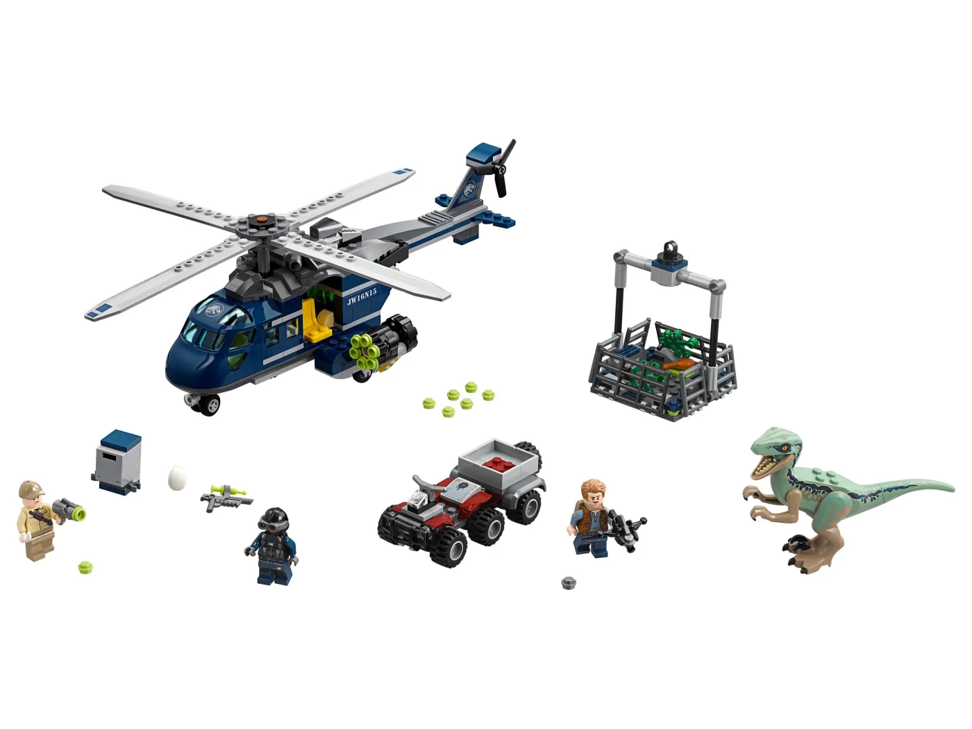 Blue's Helicopter Pursuit
