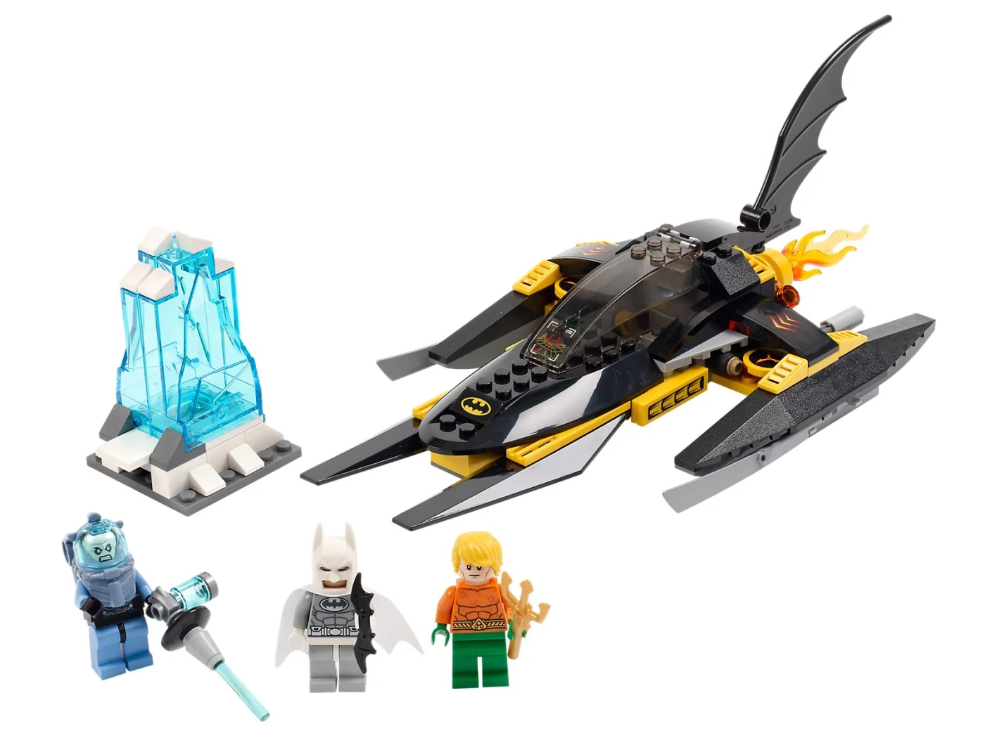 Arctic Batman vs. Mr. Freeze: Aquaman on Ice
