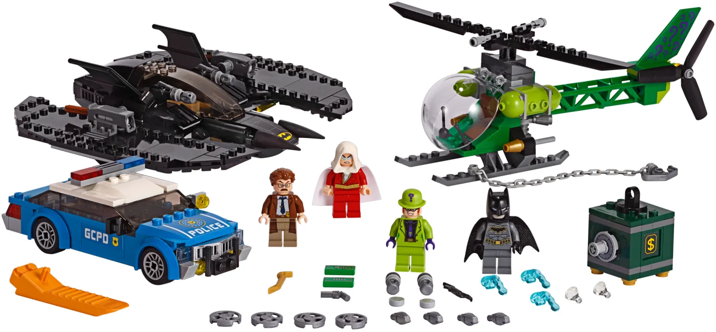 Batman Batwing and The Riddler Heist