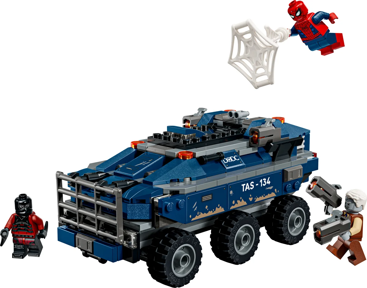 Spider-Man Prison Transport Chase