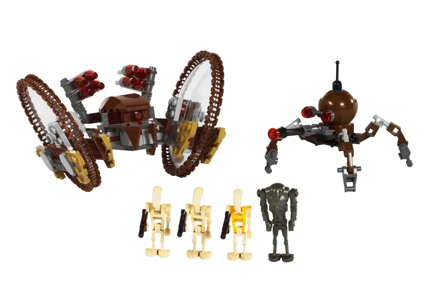 Hailfire Droid & Spider Droid